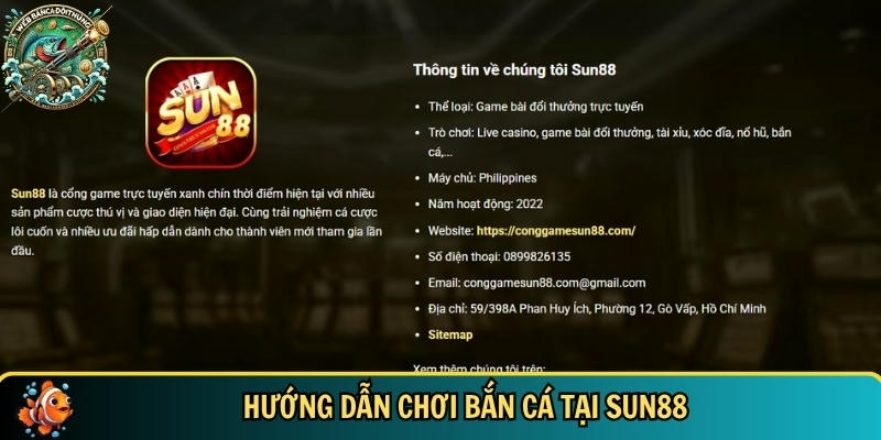 Hướng dẫn tân thủ cách chơi bắn cá tại SUN88